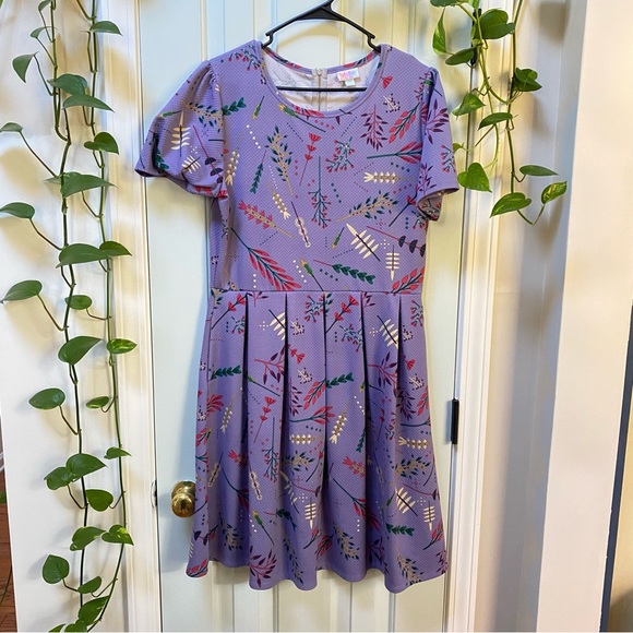 Lularoe Amelia Floral Dress, sz XXL - Picture 1 of 7